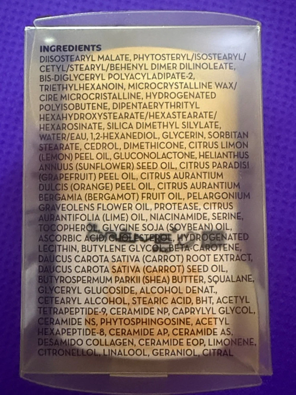 The Creme Shop Vitamin Lipcerin Lip Moisturizer - Yellow